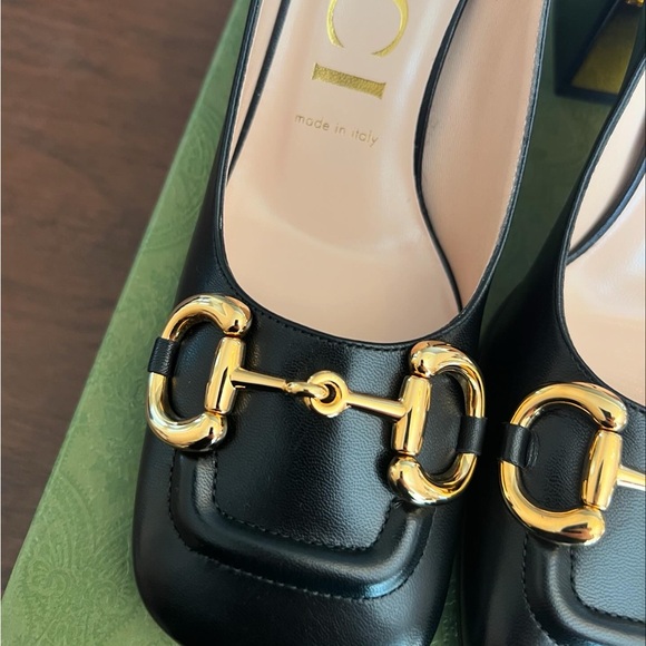 Gucci Horsebit Block Heel Pump - Picture 2 of 7